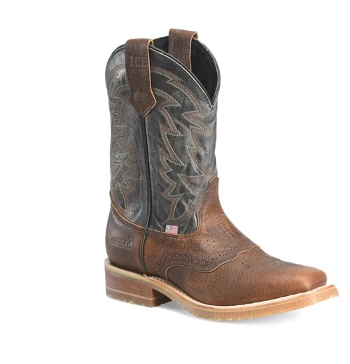 Double H Men's Mathewson Work Boots In Keystone Tan/Dark Grey