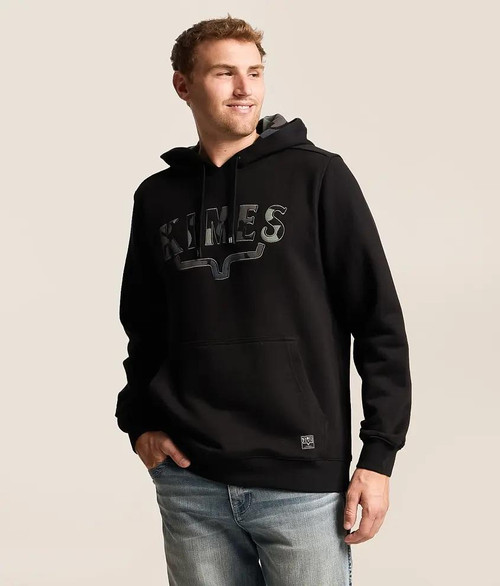 KIMES RANCH Men's Kimes Ranch Black Riddle Hooded Sweatshirt 