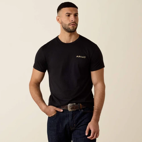 Ariat Men's Cojiba Serape T-Shirt - Black