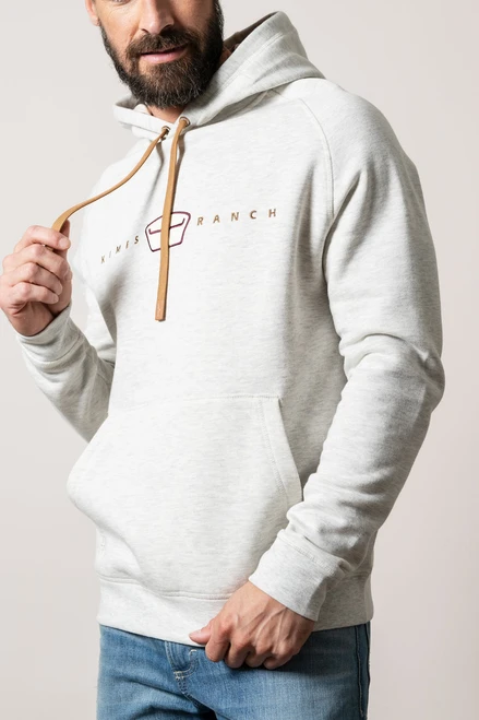 Kimes Ranch Men's ZT Back Then Oatmeal Heather Hoodie