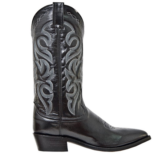 Dan Post Men's Black Milwaukee J Pointed Toe Dress Cowboy Boots