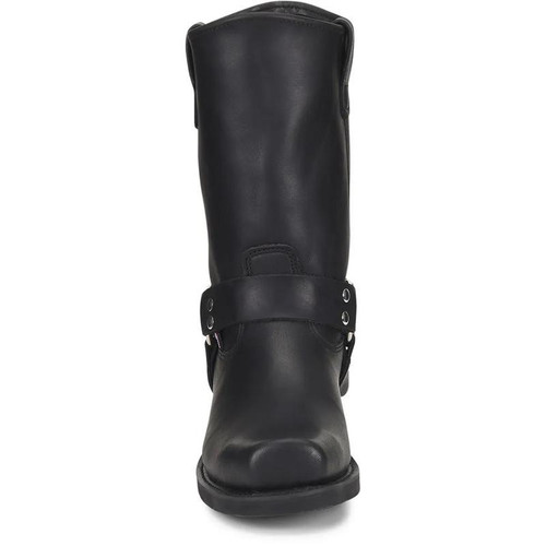 Double H Men Black Western Harness Leather Boot | JW Stores