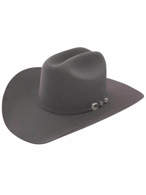 gray felt cowboy hat