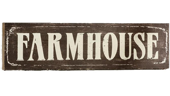 GIFTCRAFT Giftcraft Wood Farmhouse Wall Decor 