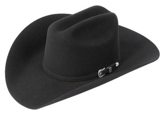 BAILEY Bailey Unisex Black 4X Lightning Cowboy Hat  BAILEY Bailey Unisex Black 4X Lightning Cowboy Hat