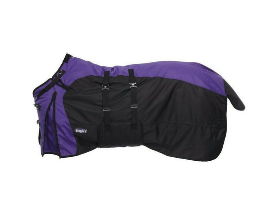TOUGH 1 Tough 1 1200D Turnout Blanket With Belly Wrap & Snuggit 