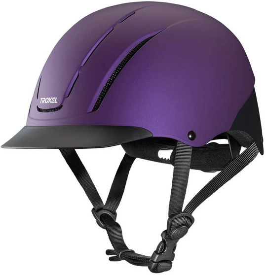 TROXEL Troxel Women's Violet Duratec Low Profile Spirit Riding Helmet  TROXEL Troxel Women's Violet Duratec Low Profile Spirit Riding Helmet