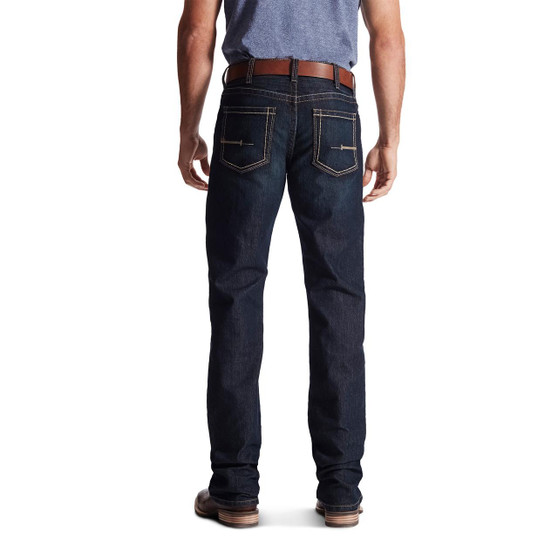 ARIAT Ariat Men's Bodie Rebar M4 Relaxed DuraStretch Edge Bootcut Jean  ARIAT Ariat Men's Bodie Rebar M4 Relaxed DuraStretch Edge Bootcut Jean