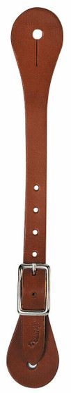 WEAVER Weaver Leather Brown Latigo Spur Straps 30-1059 
