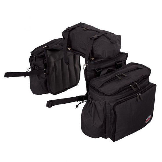 REINSMAN Reinsman Black Deluxe Insulated Cooler Saddle Bag 