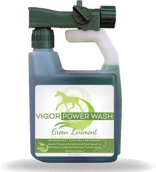 HOLT PRODUCTS CO. INC. Healthy Haircare Vigor Powerwash Horse Grooming Green Liniment   HOLT PRODUCTS CO. INC. Healthy Haircare Vigor Powerwash Horse Grooming Green Liniment