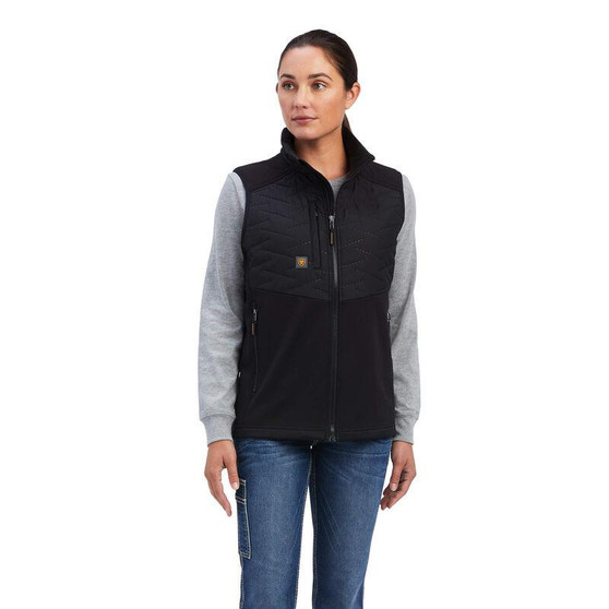 ARIAT Ariat Women's Black Rebar Cloud 9 Insulated Vest  ARIAT Ariat Women's Black Rebar Cloud 9 Insulated Vest