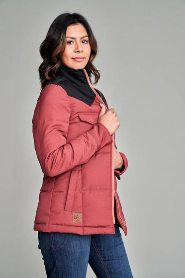 KIMES RANCH Kimes Ranch Women's WyldFire Winter Jacket Rust  KIMES RANCH Kimes Ranch Women's WyldFire Winter Jacket Rust