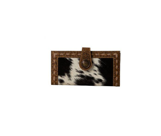 MYRA BAGS Myra Women's Multicolor Bayou Leather & Hairon Hide Wallet 