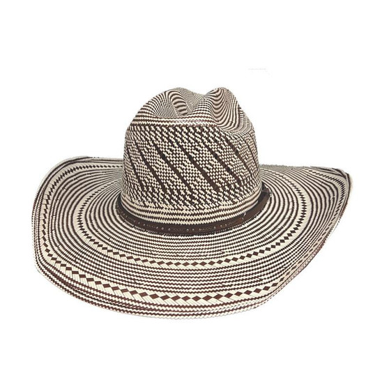 BULLHIDE HAT CO. INC Bullhide Above Board Ivory 100X Genuine Shantung Panama Straw Hat 