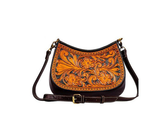 MYRA BAGS Myra Women's Daisy Hill Trail Hand-Tooled Bag 