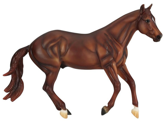 REEVES INTERNATIONAL INC. Reeves International Inc. Breyer Chestnut Guy McLean's Quietway Spinabbey Horse Model  REEVES INTERNATIONAL INC. Reeves International Inc. Breyer Chestnut Guy McLean's Quietway Spinabbey Horse Model