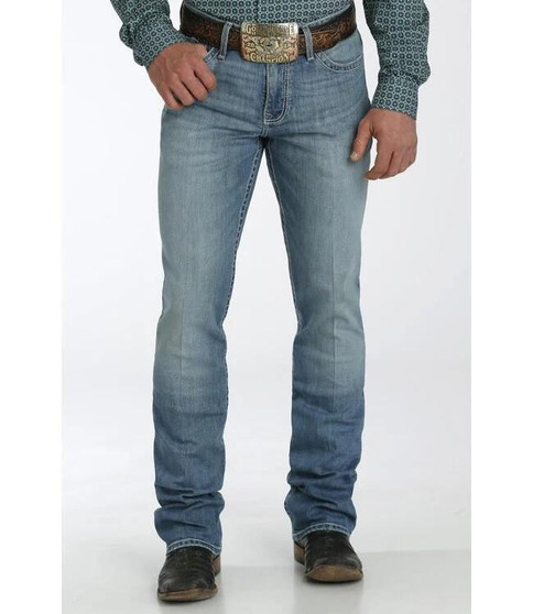 CINCH Cinch Men's Light Stonewash Ian Stretch Mid Rise Boot Cut Jean  CINCH Cinch Men's Light Stonewash Ian Stretch Mid Rise Boot Cut Jean