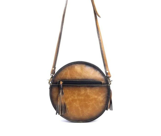 MYRA BAGS Myra Women's Black Empress Eye Round Bag 