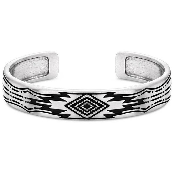 MONTANA SILVERSMITH Montana Silversmiths Men's Prairie's Call Cuff Bracelet 