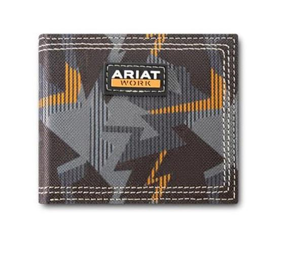 M & F Ariat Men's Multicolor Bifold Western Wallet  M & F Ariat Men's Multicolor Bifold Western Wallet
