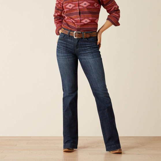 ARIAT Ariat Women's Florida High Rise Frazey Slim Trouser Jean 