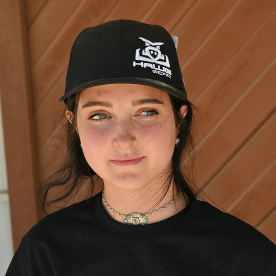 ROPESMART Ropesmart Black Hawg Gear Embroidered Patch Cap  ROPESMART Ropesmart Black Hawg Gear Embroidered Patch Cap