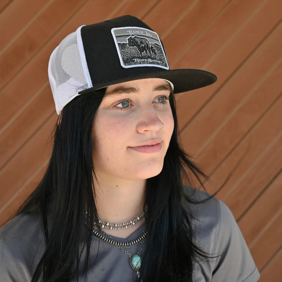 ROPESMART Ropesmart Black Ranch Life Trucker Cap 
