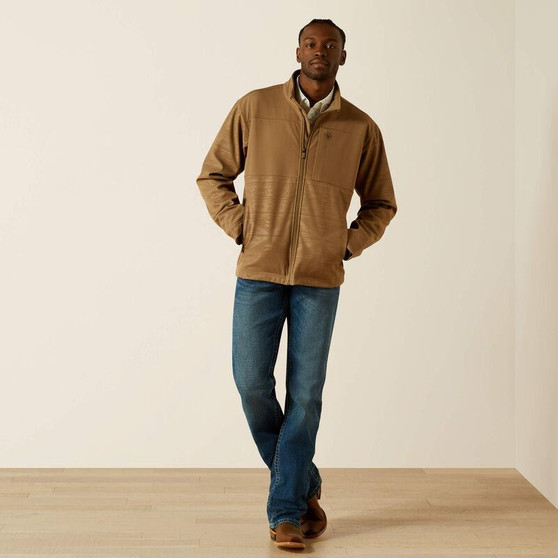 ARIAT Ariat Men's Khaki Southwest Vernon Softshell Jacket 