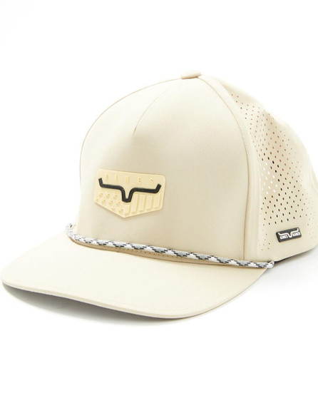 KIMES RANCH Kimes Ranch Men's Khaki Anthem Performance Ball Cap 