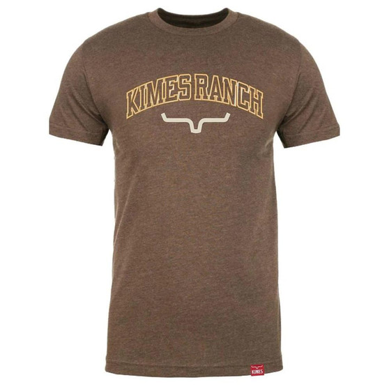 KIMES RANCH Kimes Ranch Men's Espresso University T Shirt 