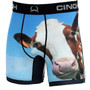 CINCH Cinch Men's Multicolor Cow Print Boxer Brief 