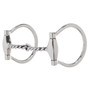 WEAVER Weaver Pro Series 5" Sweet Iron Wire Offset Dee Snaffle Bit 25-0031  WEAVER Weaver Pro Series 5" Sweet Iron Wire Offset Dee Snaffle Bit 25-0031