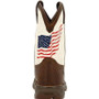 DURANGO COWBOY BOOTS Durango Child's Lil Rebel Distressed US Flag Cowboy Boot DBT0234C  DURANGO COWBOY BOOTS Durango Child's Lil Rebel Distressed US Flag Cowboy Boot DBT0234C