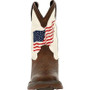 DURANGO COWBOY BOOTS Durango Child's Lil Rebel Distressed US Flag Cowboy Boot DBT0234C  DURANGO COWBOY BOOTS Durango Child's Lil Rebel Distressed US Flag Cowboy Boot DBT0234C