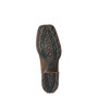 ARIAT Ariat Men's Distressed Brown Hybrid VentTEK American Flag Western Cowboy Boot  ARIAT Ariat Men's Distressed Brown Hybrid VentTEK American Flag Western Cowboy Boot