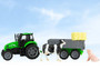 BREYER Breyer Farms Tractor And Tag-A-Long Wagon Play Set  BREYER Breyer Farms Tractor And Tag-A-Long Wagon Play Set