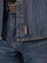 WRANGLER Wrangler Men's Blue Denim Retro Western Cotton Snap Shirt 