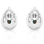 MONTANA SILVERSMITH Montana Silversmiths Touch Of Turquoise Teardrop Earrings ER5123 