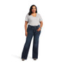 ARIAT Ariat Women's Missouri Aisha Perfect Rise Wide Leg Jean 