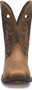 DOUBLE H BOOTS Double H Men's Brown Wilmore Waterproof Composite Square Toe Western Leather Work Boot  DOUBLE H BOOTS Double H Men's Brown Wilmore Waterproof Composite Square Toe Western Leather Work Boot