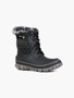 BOGS Bogs Women's Black Multi Arcata Knit Waterproof Lace Up Snow Boot 