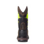 ARIAT Ariat Men's Iron Coffee WorkHog XT VentTEK Bold Waterproof Carbon Toe Leather Work Boot 