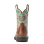 ARIAT Ariat Women's Dry Taupe/Turquoise Blanket Anthem Shortie Savanna Western Boot 