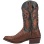 DAN POST Dan Post Men's Caiman Socrates Brown Cowboy Toe Western Boot DP3069 