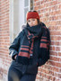 LEMIEUX  LeMieux Snaffle Bit Valencia Winter Scarf Sienna  