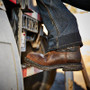 ARIAT Ariat Men's Rye Brown WorkHog XT VentTEK Waterproof Carbon Toe Work Boot 