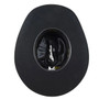 BAILEY Bailey Unisex Black Pro 5X Rabbit Fur Felt Western Cowboy Hat 