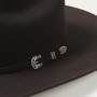 STETSON HATS Stetson Men's Chocolate Skyline 6X Fur Felt Cowboy Hat 