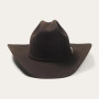 STETSON HATS Stetson Men's Chocolate Skyline 6X Fur Felt Cowboy Hat 